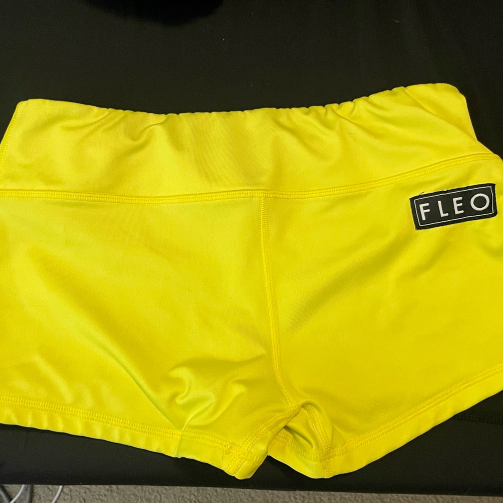 NEON Yellow Original FLEO shorts